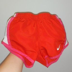 Girls' Red Running Shorts